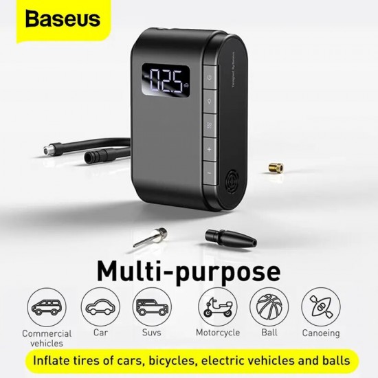 Baseus Dynamic Eye Inflator Pump (CRCQB03-01) Baseus Dynamic Eye Inflator Pump (CRCQB03-01)