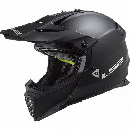 LS2 MX437 Fast EVO Solid Mat Black LS2 MX437 Fast EVO Solid Mat Black