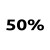 Προκαταβολή 50%